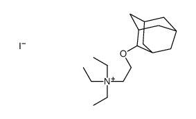 2-(2-adamantyloxy)ethyl-triethylazanium,iodide结构式