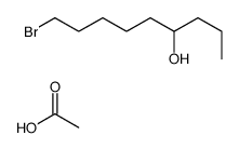 acetic acid,9-bromononan-4-ol Structure