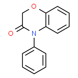 4-Phenyl-2H-1,4-benzoxazin-3(4H)-one Structure