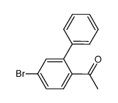 4'-bromo-2'-phenyl-acetophenone Structure