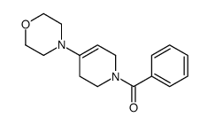 (4-morpholin-4-yl-3,6-dihydro-2H-pyridin-1-yl)-phenylmethanone结构式