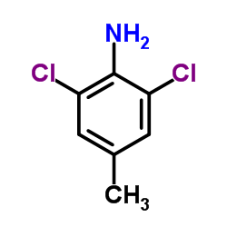 2,6-dichloro-4-toluidine structure