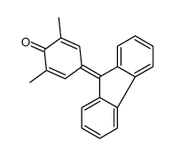 4-fluoren-9-ylidene-2,6-dimethylcyclohexa-2,5-dien-1-one结构式