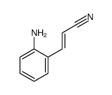 3-(2-aminophenyl)prop-2-enenitrile结构式