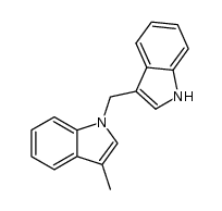 3-(3-methylindol-1-yl)methylindole Structure