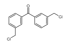 3,3'-Bis(chlormethyl)benzophenon结构式