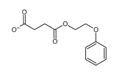 4-oxo-4-(2-phenoxyethoxy)butanoate结构式
