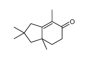 2,2,4,7a-tetramethyl-1,3,6,7-tetrahydroinden-5-one Structure