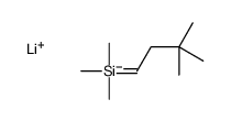 lithium,3,3-dimethylbutyl(trimethyl)silane结构式
