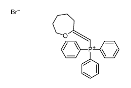 oxepan-2-ylidenemethyl(triphenyl)phosphanium,bromide结构式