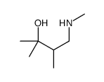2,3-dimethyl-4-(methylamino)butan-2-ol Structure