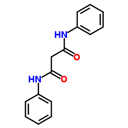 N,N'-Diphenylmalonamide Structure