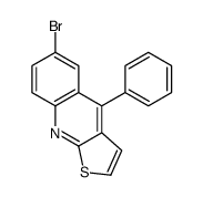 6-bromo-4-phenylthieno[2,3-b]quinoline Structure