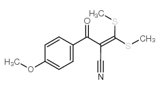 2-(4-METHOXYBENZOYL)-3,3-DI(METHYLTHIO)ACRYLONITRILE picture