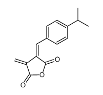 E-Cumenylmethylen-(methylen)-succinanhydrid Structure