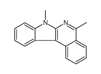 5,7-dimethylindolo[2,3-c]isoquinoline结构式