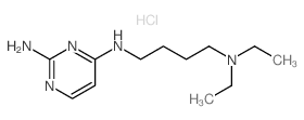 N-(4-diethylaminobutyl)pyrimidine-2,4-diamine结构式