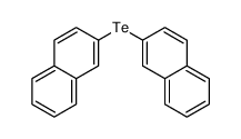 2-naphthalen-2-yltellanylnaphthalene Structure