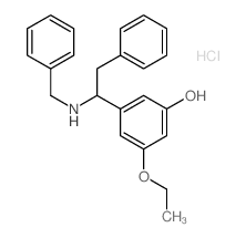 3-[1-(benzylamino)-2-phenyl-ethyl]-5-ethoxy-phenol Structure