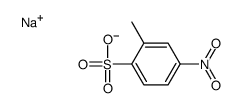 sodium 2-methyl-4-nitrobenzenesulphonate结构式
