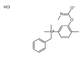 benzyl-dimethyl-[4-methyl-3-(methylcarbamoyloxy)phenyl]azanium,chloride Structure