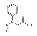 N-Phenyl-N-nitrosoglycine structure