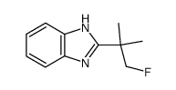 1H-Benzimidazole,2-(2-fluoro-1,1-dimethylethyl)-(9CI) structure