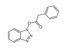1-phenylacetoxy-1H-benzotriazole Structure