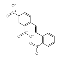Benzene,2,4-dinitro-1-[2-(2-nitrophenyl)ethenyl]-结构式