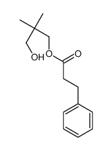 (3-hydroxy-2,2-dimethylpropyl) 3-phenylpropanoate结构式