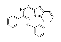 N'-anilino-N-(benzimidazol-2-ylideneamino)benzenecarboximidamide结构式