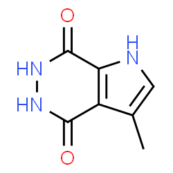 1H-Pyrrolo[2,3-d]pyridazine-4,7-dione,5,6-dihydro-3-methyl-(9CI)结构式