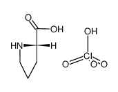 L-(-)-proline perchlorate Structure