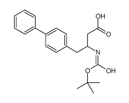 (+/-)-3-(BOC-AMINO)-4-(4-BIPHENYLYL) BUTYRIC ACID Structure