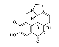 (+)-9-O-Demethylhomolycorine Structure