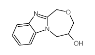 4,5-DIHYDRO-1H,3H-[1,4]OXAZEPINO[4,3-A]BENZIMIDAZOL-4-OL结构式