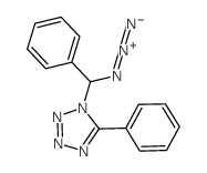 imino-[phenyl-(5-phenyltetrazol-1-yl)methyl]imino-azanium结构式