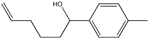 1-p-tolylhex-5-en-1-ol Structure