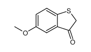 2,3-dihydro-5-methoxybenzo[b]thiophen-3-one Structure