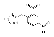 5-(2,4-dinitrophenyl)sulfanyl-1H-1,2,4-triazole Structure