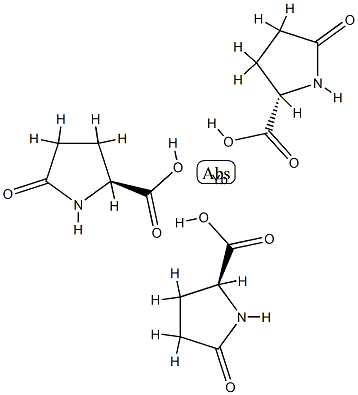 tris(5-oxo-L-prolinato-N1,O2)ytterbium结构式