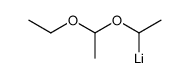 (1-(1-ethoxyethoxy)ethyl)lithium结构式