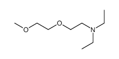 N,N-Diethyl-2-(2-methoxyethoxy)ethanamine结构式