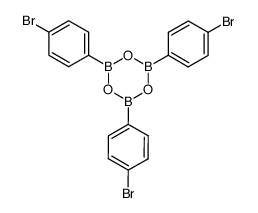 2,4,6-tris(4-bromophenyl)-1,3,5,2,4,6-trioxatriborinane Structure