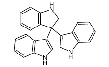 3,3-bis(3-indolyl)indoline Structure