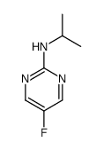 5-氟-N-异丙基-2-嘧啶胺结构式