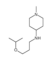 4-Piperidinamine,1-methyl-N-[3-(1-methylethoxy)propyl]-(9CI)结构式