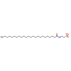 N-tetracosanoyltaurine structure