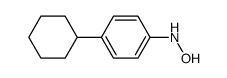 4-cyclohexylphenylhydroxylamine Structure