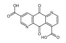 5,10-dioxopyrido[2,3-g]quinoline-3,9-dicarboxylic acid结构式